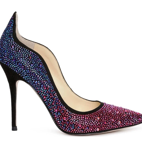 Jessica Simpson Shoes - Sz 11M Jessica Simpson new pumps purple/magenta ombre embellished